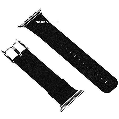 JETech Apple Watch 42mm Leather Strap Wrist Band