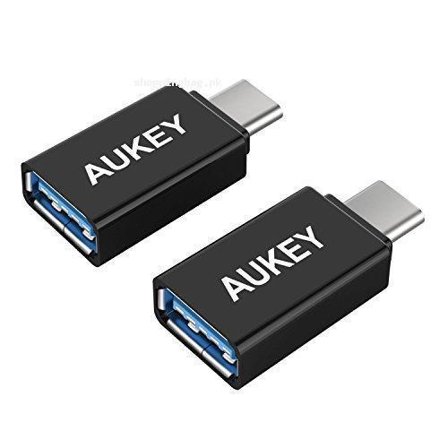 AUKEY USB C to USB 3.0 Adapter for MacBook Pro and Galaxy S8 S8+ Note8