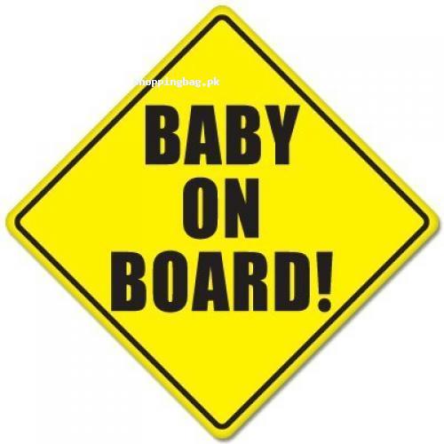 Baby On Board Car Sticker for Baby Safety