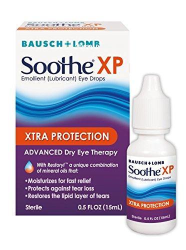 Bausch & Lomb Soothe XP Lubricant Eye Drops Xtra Protection with Restoryl 0.50 oz