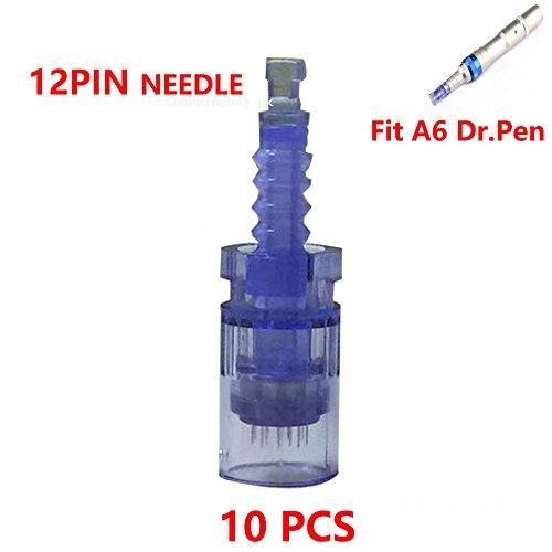 Tattoo Cartridges Fit For Permanent Tattoo A6 Blue 12Pi Replacement Parts Bayonet Coupling
