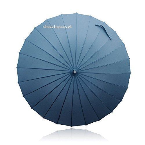 Becko Long Umbrella with 24 Ribs for the Wind and Rain