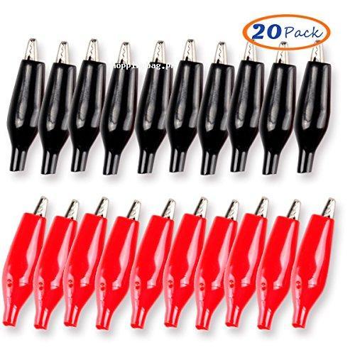 Besmelody 10-Pair of Electrical Alligator Test Clip