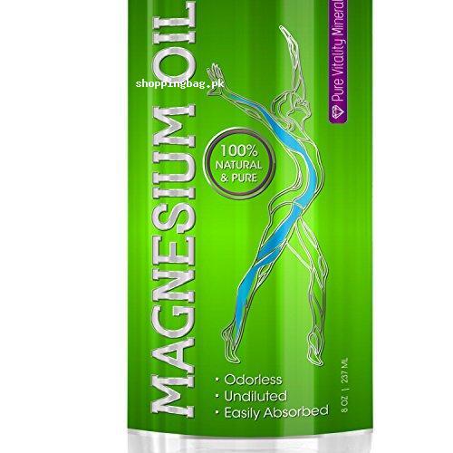 Magnesium Oil for Sleep, Anxiety, Migraine, Muscle Pain, Restless Legs
