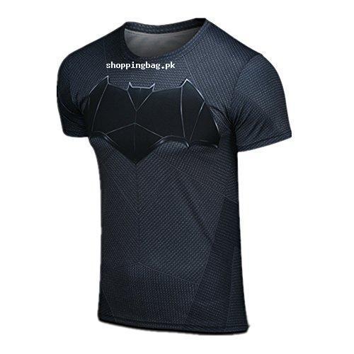 Carin Short T-shirt for men Bat Compression