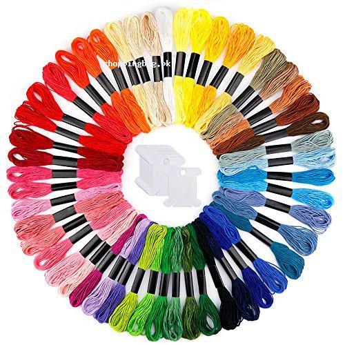 Rainbow Color Embroidery Thread For Stitching