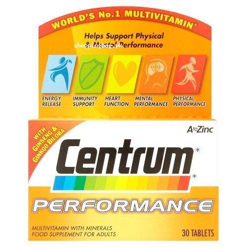 Centrum Performance A to Zinc 30 Tablets