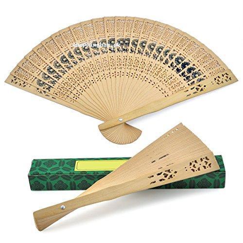 Chinese Sandalwood Hand Fan