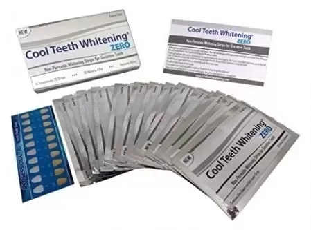 Zero Cool Teeth and Gums Whitening Zero Peroxide Strips