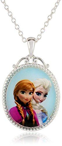 Anna and Elsa Pendant Necklace Frozen Disney Girls