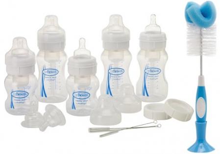Newborn Feeding Set with Bottle Brush