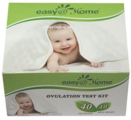 Easy@Home 40 Ovulation Test Strips and 10 Pregnancy Test Strips