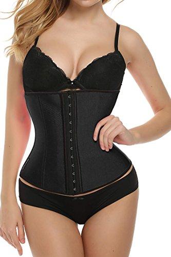 Ekouaer Women Latex Sport Waist Shaper