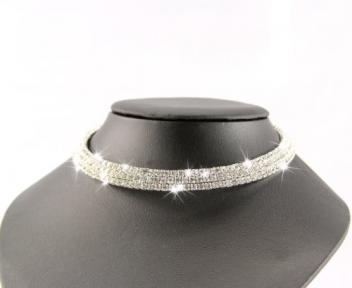 Bridal Wedding Collar Choker Necklace Jewelry