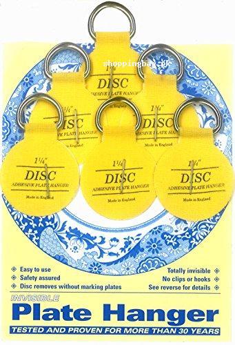 Disc Adhesive Plate Hanger Set by Flatirons