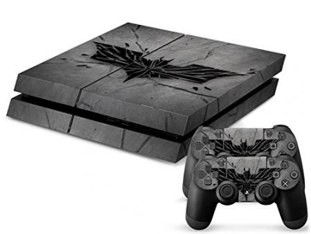 Fosheng Bat Man Logo Sticker Skin for Playstation 4 PS4