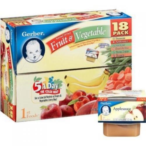 Gerber 1st Foods Assorted Fruits and Vegetables Avaliable For Shopping in Karachi
