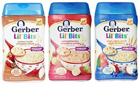 Gerber Lil  Bits Baby Cereal