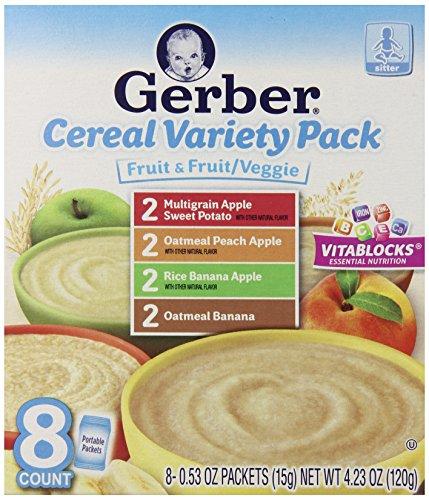 Gerber Cereal Grains and Fruits