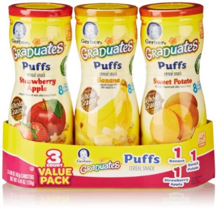 Gerber Graduates Puffs