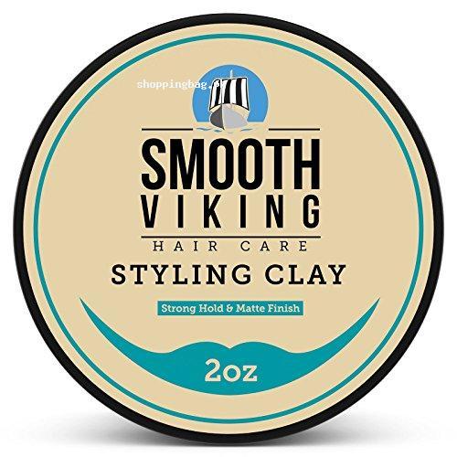 Hair Styling Clay for Men by Smooth Viking (2 OZ)