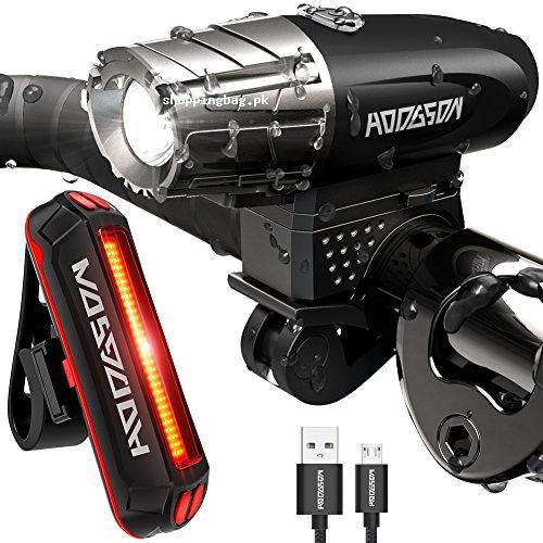 HODGSON Rechargeable Bike LED Light Set