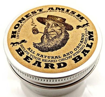 Honest Amish Beard Balm Organic Oils and Butters