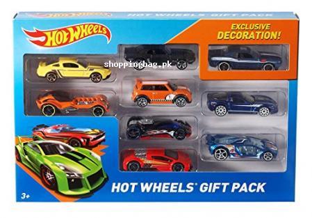 Hot Wheels Genuine 9-Piece Car Gift Pack