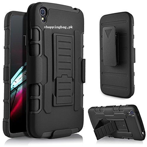 Alcatel idol 3 Dual Layers Case with Premium HD Screen Protector (5.5 Inch)