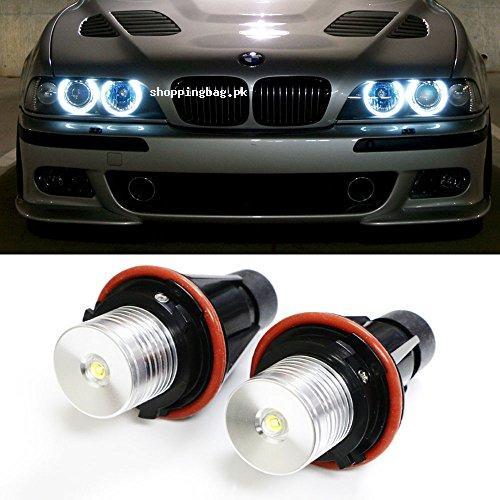 iJDMTOY 7000K White Ring Marker LED Bulbs for BMW 5 6 7 Series X3 X5