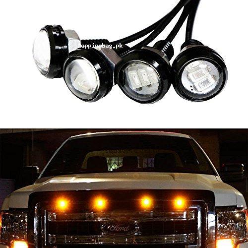 iJDMTOY 3000K Amber LED Lights For Chevy Dodge Ford Truck