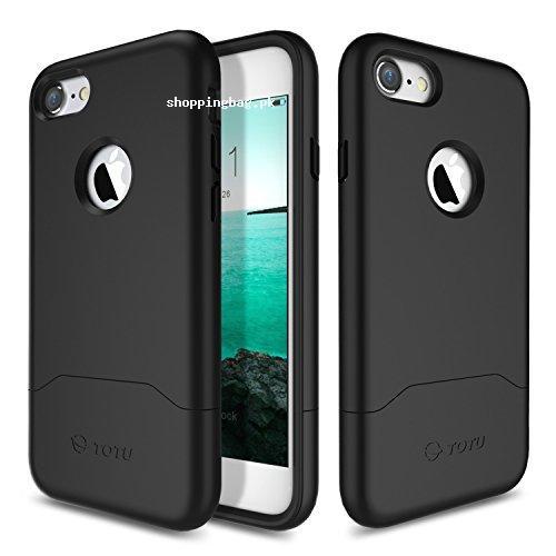 TOTU Slim Dual Layer Black iPhone 7 Case