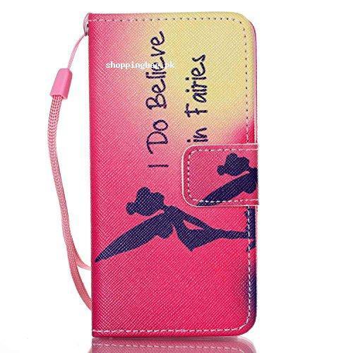 JennyShop iPod 5, iPad Touch 6 Leather Case with Credit Card Slots