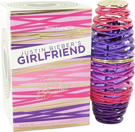 Justin Bieber Girlfriend Eau De Parfum Spray 100ml