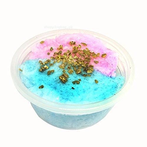 Kawaii Jumbo Colorful Cloud Cotton Candy Slime