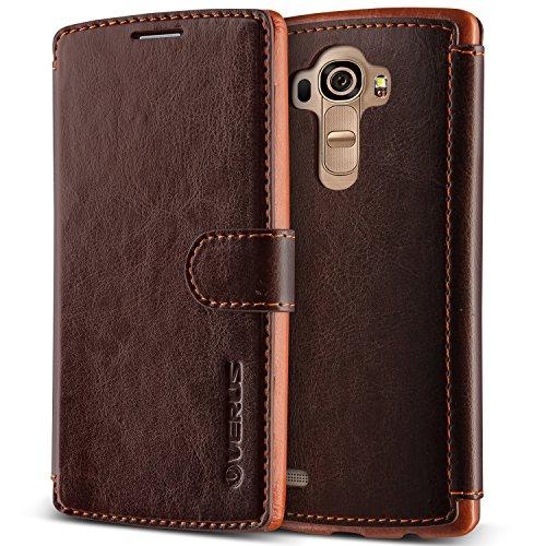 Coffee Brown LG G4 Leather Slim Fit Case