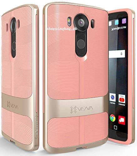 Vena LG V10 ShockProof Slim Case with Wave Texture