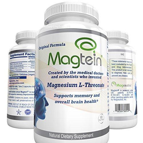 Magtein Magnesium L- Threonate for Memory and Brain Health