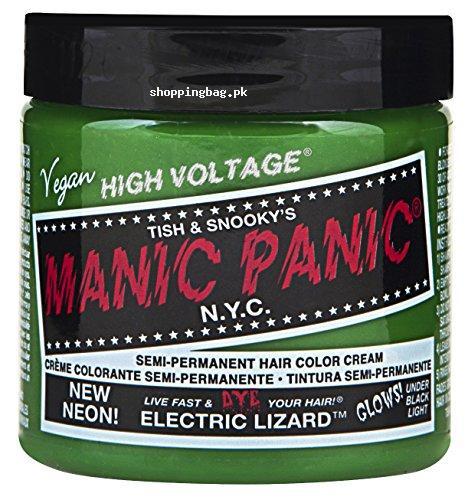 Manic Panic Semi Permanent Hair Dye Color (Electric Lizard)