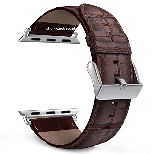 MoKo Apple Watch Series 1 Series 2 42mm Watch Band (BROWN ...