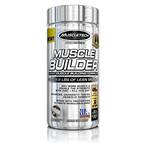 MuscleTech Muscle Builder & Boosting Capsules (30 Count)