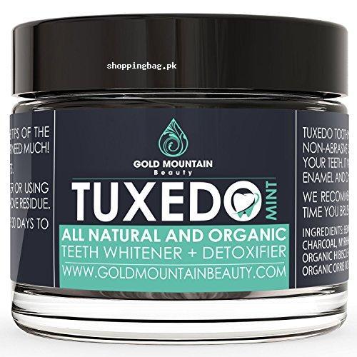 Gold Mountain Beauty Tuxedo Mint Tooth And Gum Powder