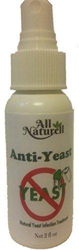 All Naturell Anti-Yeast Natural Yeast Infection Treatment Spray to Kill Yeast, Candida or Fungus