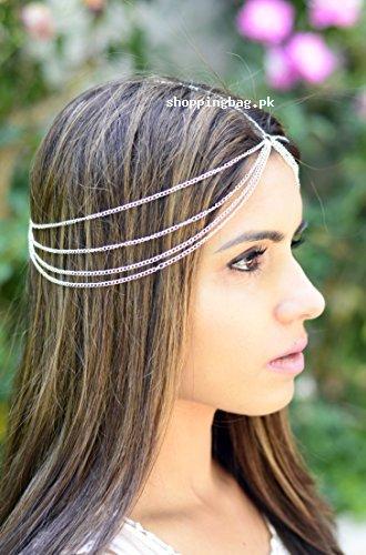 Nayna Jewelry Draped Head Chain