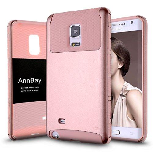 Samsung Galaxy Note Edge Rose Pink Armor Hard Case