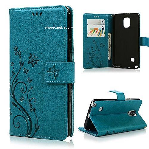MOLLYCOOCLE Samsung Galaxy Note 4 Leather Case