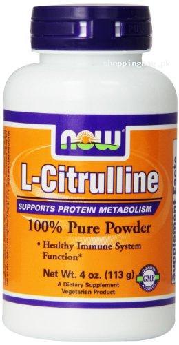 NOW Foods L-Citrulline Powder for Immune System