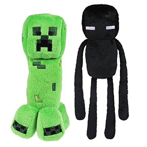 Minecraft Creeper and Ederman Plush Figure