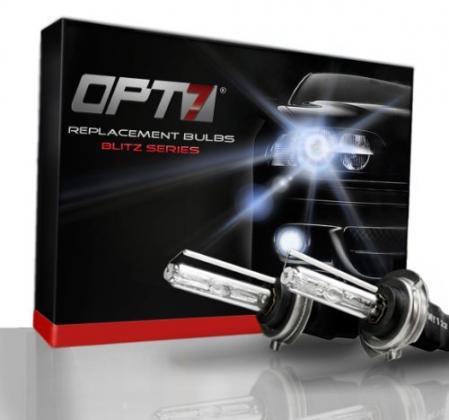OPT7® Blitz Replacement HID Bulb Set 10000K Deep Blue Light Xenon For Your Car