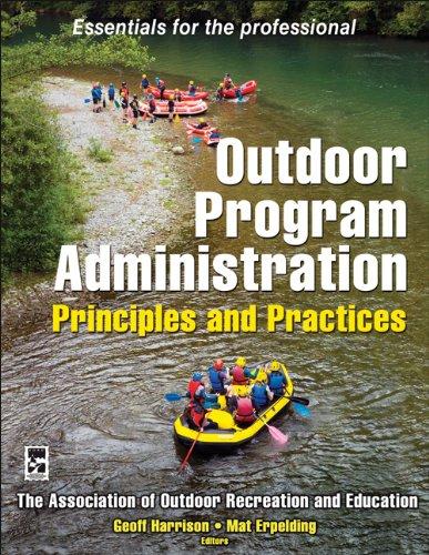 Outdoor Program Administration A Book on Principles and Practices